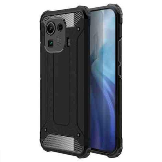 Husa pentru Xiaomi Mi 11 Pro - Techsuit Hybrid Armor - Black