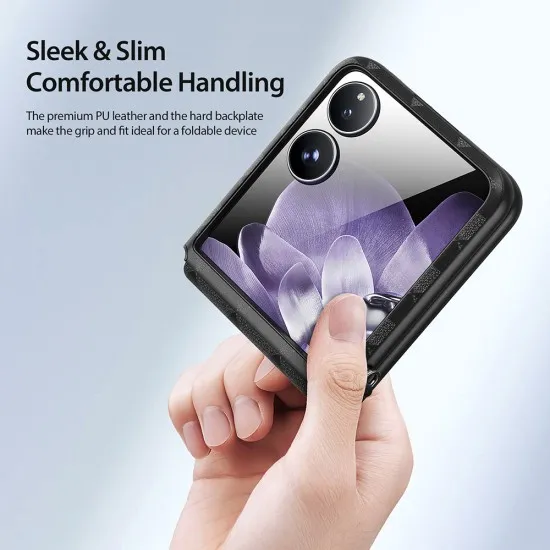 Husa pentru Xiaomi Mix Flip - Dux Ducis Fitt - Black Husa pentru Xiaomi Mix Flip - Dux Ducis Fitt - Black