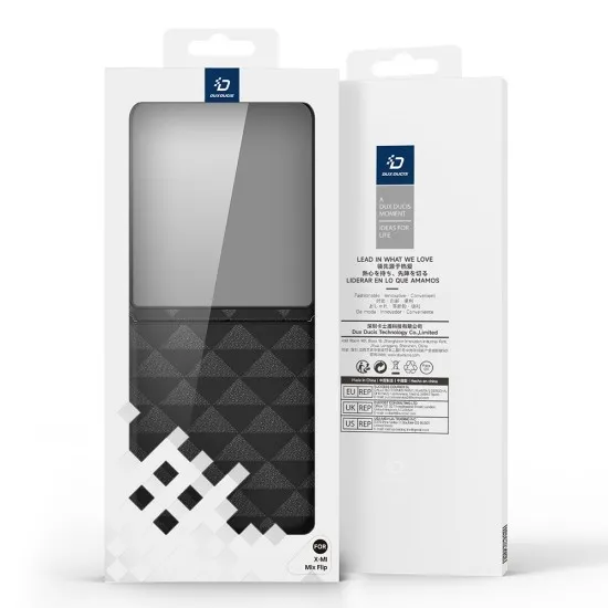 Husa pentru Xiaomi Mix Flip - Dux Ducis Fitt - Black Husa pentru Xiaomi Mix Flip - Dux Ducis Fitt - Black