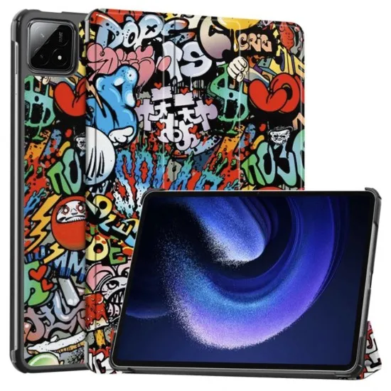 Husa pentru Xiaomi Pad 6S Pro 12.4 - Techsuit FoldPro - Urban Vibe Husa pentru Xiaomi Pad 6S Pro 12.4 - Techsuit FoldPro - Urban Vibe