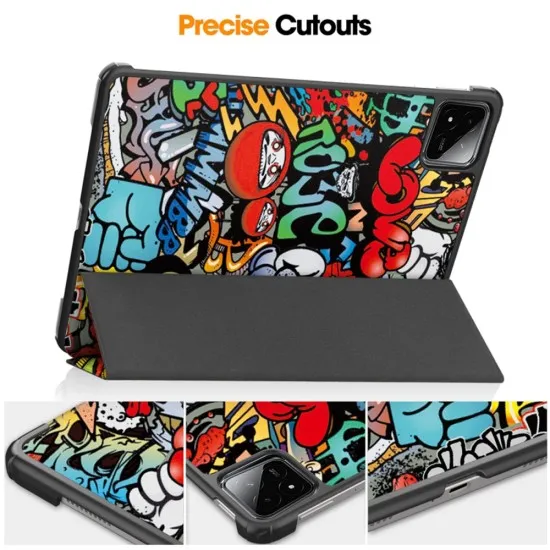 Husa pentru Xiaomi Pad 6S Pro 12.4 - Techsuit FoldPro - Urban Vibe Husa pentru Xiaomi Pad 6S Pro 12.4 - Techsuit FoldPro - Urban Vibe