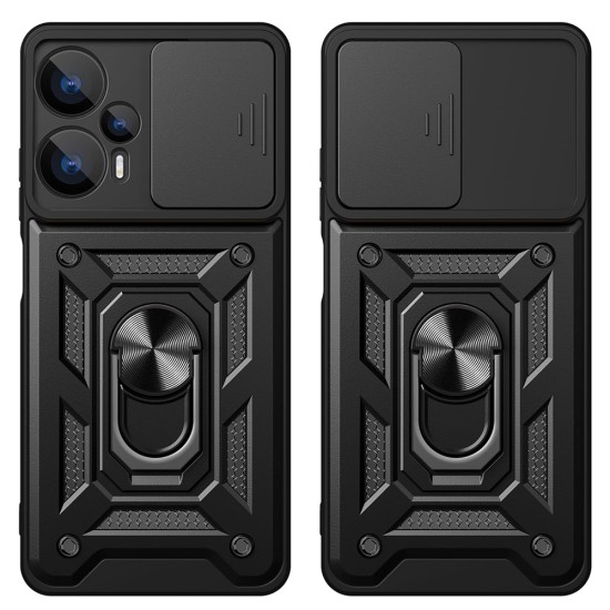 Husa pentru Xiaomi Poco F6 - Techsuit CamShield Series - Black