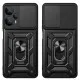 Husa pentru Xiaomi Poco F6 - Techsuit CamShield Series - Black Husa pentru Xiaomi Poco F6 - Techsuit CamShield Series - Black