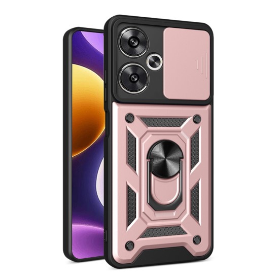 Husa pentru Xiaomi Poco F6 - Techsuit CamShield Series - Rose Gold