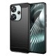 Husa pentru Xiaomi Poco F6 - Techsuit Carbon Silicone - Black