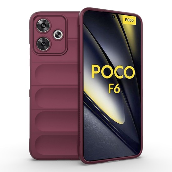 Husa pentru Xiaomi Poco F6 - Techsuit Magic Shield - Bordeaux