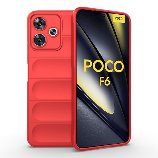 Husa pentru Xiaomi Poco F6 - Techsuit Magic Shield - Red