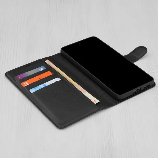Husa pentru Xiaomi Poco X3 / Poco X3 NFC / Poco X3 Pro - Techsuit Leather Folio - Black Husa pentru Xiaomi Poco X3 / Poco X3 NFC / Poco X3 Pro - Techsuit Leather Folio - Black