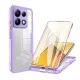 Husa pentru Xiaomi Poco X6 Pro + Folie - Techsuit ColorVerse 360 Series - Purple Husa pentru Xiaomi Poco X6 Pro + Folie - Techsuit ColorVerse 360 Series - Purple