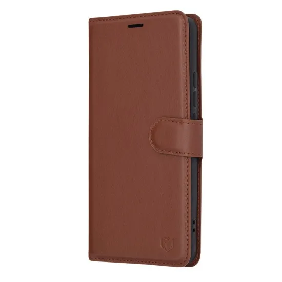 Husa pentru Xiaomi Poco X6 Pro - Techsuit Leather Folio - Brown Husa pentru Xiaomi Poco X6 Pro - Techsuit Leather Folio - Brown