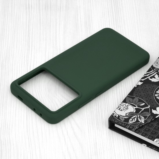 Husa pentru Xiaomi Poco X6 Pro - Techsuit Soft Edge Silicone - Dark Green