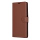 Husa pentru Xiaomi Redmi 10 / Redmi 10 2022 - Techsuit Leather Folio - Brown