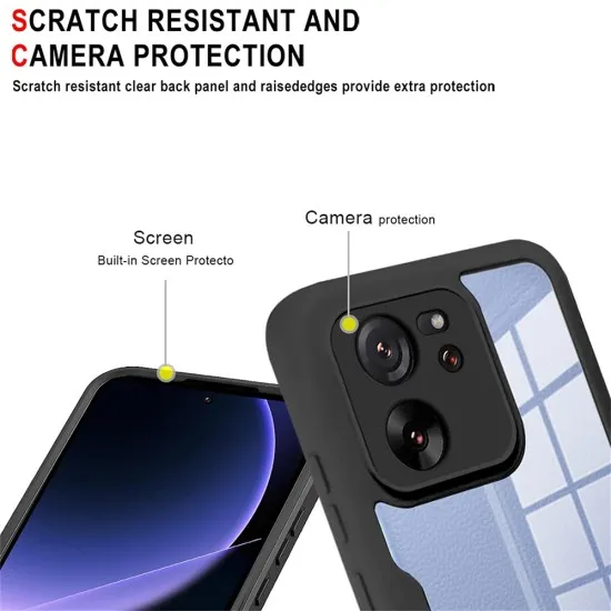 Husa pentru Xiaomi Redmi 12 4G + Folie - Techsuit ColorVerse 360 Series - Black Husa pentru Xiaomi Redmi 12 4G + Folie - Techsuit ColorVerse 360 Series - Black