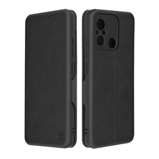 Husa pentru Xiaomi Redmi 12C Techsuit Safe Wallet Plus, Black