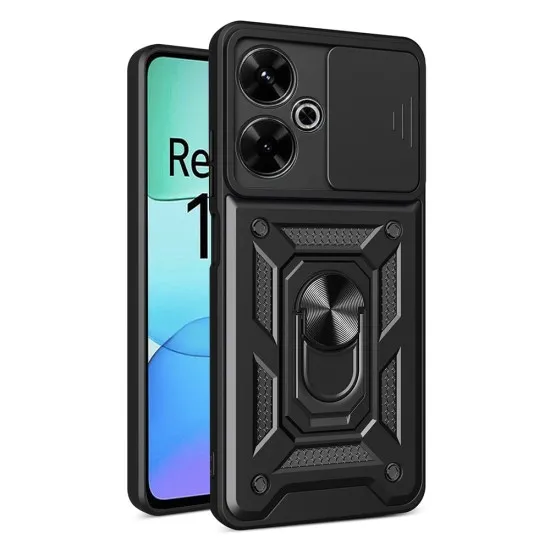 Husa pentru Xiaomi Redmi 13 / Poco M6 4G - Techsuit CamShield Series - Black Husa pentru Xiaomi Redmi 13 / Poco M6 4G - Techsuit CamShield Series - Black