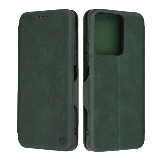 Husa pentru Xiaomi Redmi 13C 4G / 13C 5G / Poco M6 / C65 - Techsuit Safe Wallet Plus - Green