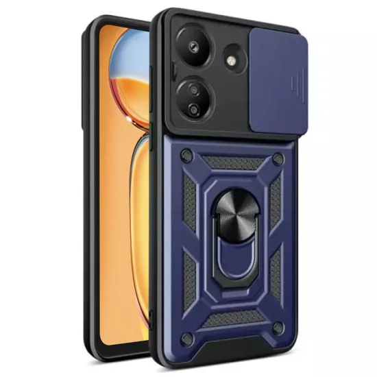 Husa pentru Xiaomi Redmi 13C 4G / Poco C65 - Techsuit CamShield Series - Blue Husa pentru Xiaomi Redmi 13C 4G / Poco C65 - Techsuit CamShield Series - Blue