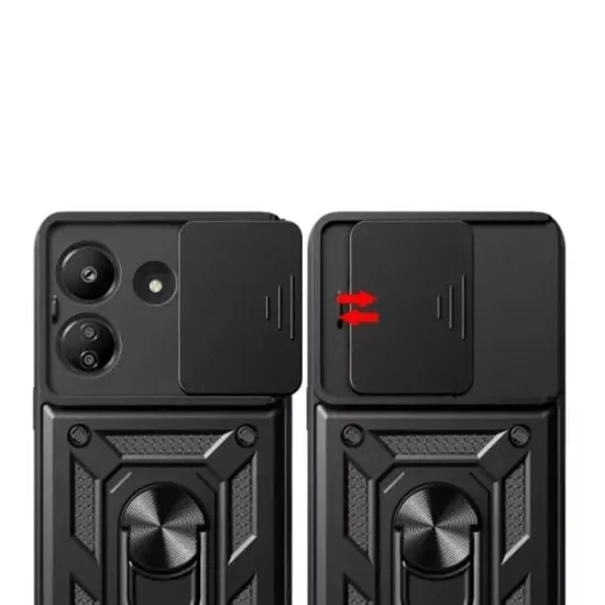 Husa pentru Xiaomi Redmi 13C 4G / Poco C65 - Techsuit CamShield Series - Blue Husa pentru Xiaomi Redmi 13C 4G / Poco C65 - Techsuit CamShield Series - Blue