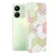 Husa pentru Xiaomi Redmi 13C 4G / Poco C65 - Techsuit Marble Series - Purple Hex Husa pentru Xiaomi Redmi 13C 4G / Poco C65 - Techsuit Marble Series - Purple Hex