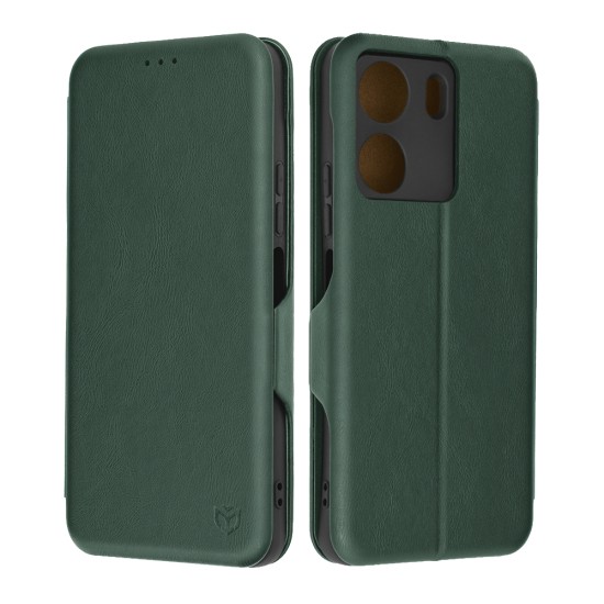 Husa pentru Xiaomi Redmi 13C 4G / Poco C65 - Techsuit Safe Wallet Plus - Green