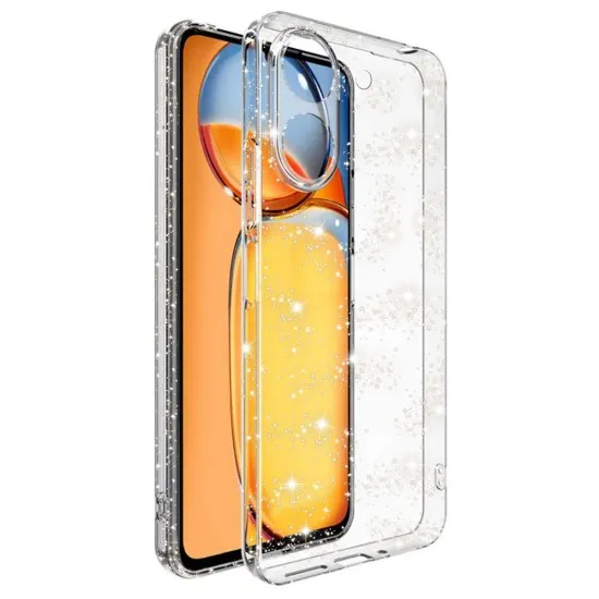 Husa pentru Xiaomi Redmi 13C 4G / Poco C65 - Techsuit SparkleSkin Series - Clear Husa pentru Xiaomi Redmi 13C 4G / Poco C65 - Techsuit SparkleSkin Series - Clear