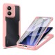 Husa pentru Xiaomi Redmi 13C 5G / Poco M6 + Folie - Techsuit ColorVerse 360 Series - Pink