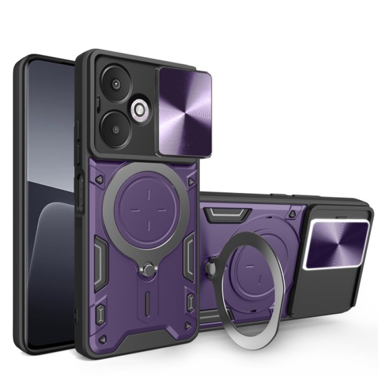 Husa pentru Xiaomi Redmi 13C 5G / Poco M6 - Techsuit CamGuard Pro - Purple