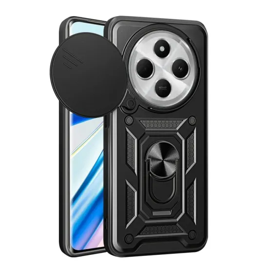 Husa pentru Xiaomi Redmi 14C - Techsuit CamShield Series - Black Husa pentru Xiaomi Redmi 14C - Techsuit CamShield Series - Black