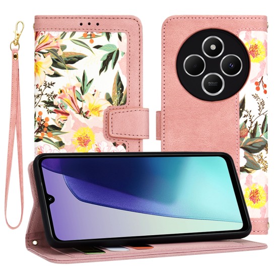 Husa pentru Xiaomi Redmi 14C - Techsuit FlipCraft - Sweetheart Pink