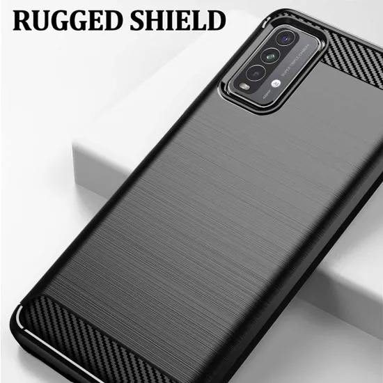 Husa pentru Xiaomi Redmi 9T / Redmi 9 Power - Techsuit Carbon Silicone - Black Husa pentru Xiaomi Redmi 9T / Redmi 9 Power - Techsuit Carbon Silicone - Black