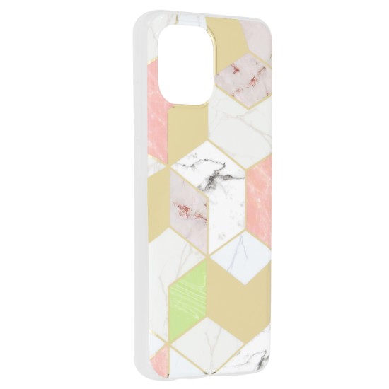 Husa pentru Xiaomi Redmi A1 / A2 - Techsuit Marble Series - Purple Hex