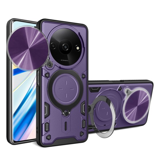 Husa pentru Xiaomi Redmi A3 - Techsuit CamGuard Pro - Purple