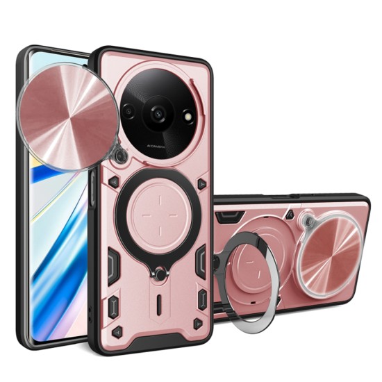 Husa pentru Xiaomi Redmi A3 - Techsuit CamGuard Pro - Rose Gold