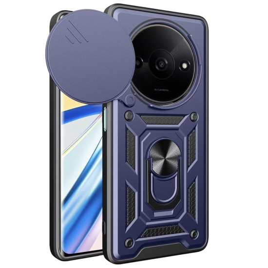 Husa pentru Xiaomi Redmi A3 - Techsuit CamShield Series - Blue