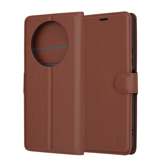 Husa pentru Xiaomi Redmi A3 - Techsuit Leather Folio - Brown