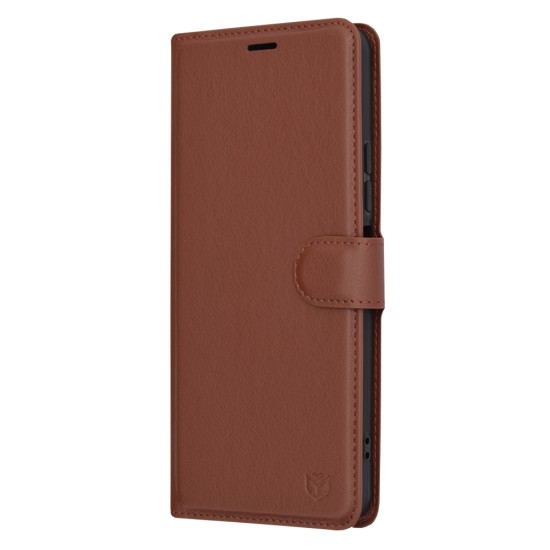 Husa pentru Xiaomi Redmi A3 - Techsuit Leather Folio - Brown