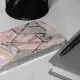 Husa pentru Xiaomi Redmi A3 - Techsuit Marble Series - Pink Hex Husa pentru Xiaomi Redmi A3 - Techsuit Marble Series - Pink Hex