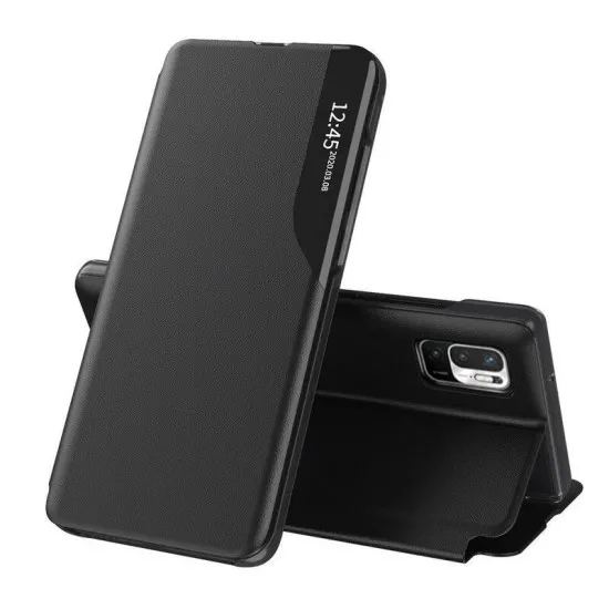 Husa pentru Xiaomi Redmi Note 10 5G / Poco M3 Pro 5G - Techsuit eFold Series - Black Husa pentru Xiaomi Redmi Note 10 5G / Poco M3 Pro 5G - Techsuit eFold Series - Black