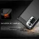 Husa pentru Xiaomi Redmi Note 10 Pro / Note 10 Pro Max - Techsuit Carbon Silicone - Black