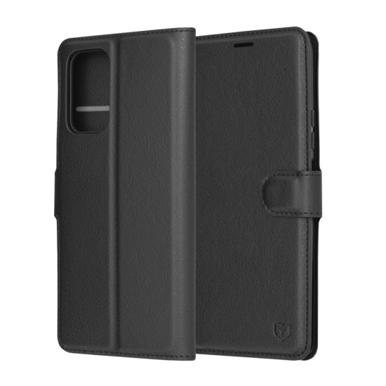 Husa pentru Xiaomi Redmi Note 10 Pro / Note 10 Pro Max - Techsuit Leather Folio - Black