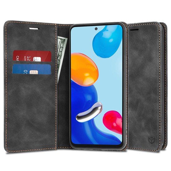 Husa pentru Xiaomi Redmi Note 11 / Note 11S - Techsuit Confy Cover - Black