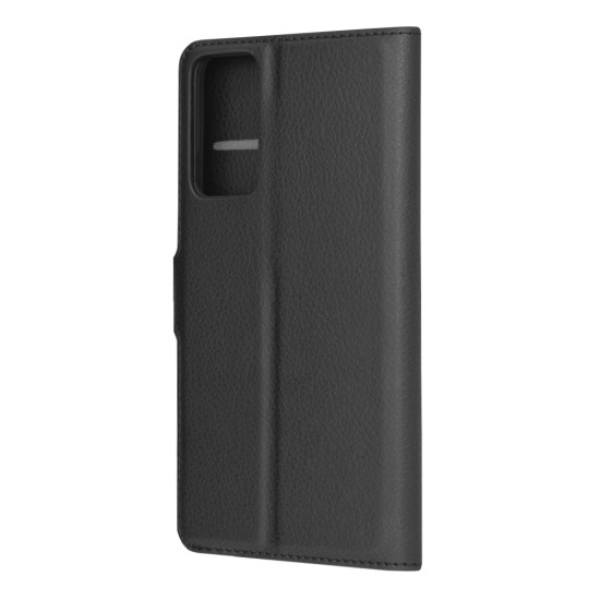 Husa pentru Xiaomi Redmi Note 11 / Note 11S - Techsuit Leather Folio - Black