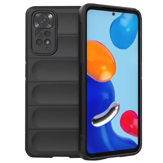 Husa pentru Xiaomi Redmi Note 11 / Note 11S - Techsuit Magic Shield - Black