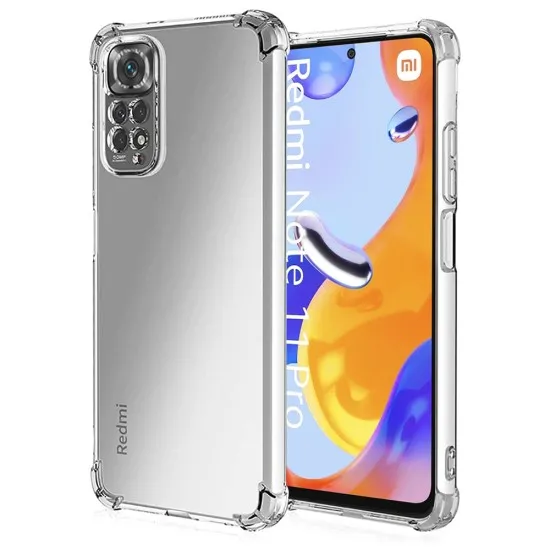 Husa pentru Xiaomi Redmi Note 11 Pro 4G / Note 11 Pro 5G / Note 12 Pro 4G - Techsuit Shockproof Clear Silicone - Clear Husa pentru Xiaomi Redmi Note 11 Pro 4G / Note 11 Pro 5G / Note 12 Pro 4G - Techsuit Shockproof Clear Silicone - Clear
