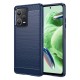 Husa pentru Xiaomi Redmi Note 12 5G / Poco X5 - Techsuit Carbon Silicone - Blue