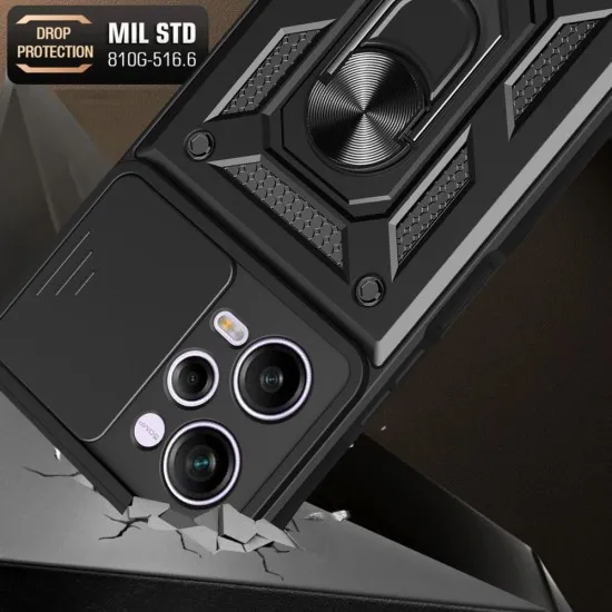 Husa pentru Xiaomi Redmi Note 12 Pro 5G / Poco X5 Pro - Techsuit CamShield Series - Black Husa pentru Xiaomi Redmi Note 12 Pro 5G / Poco X5 Pro - Techsuit CamShield Series - Black