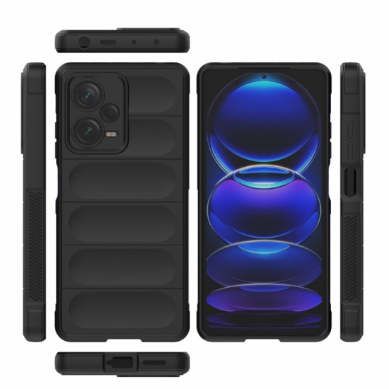 Husa pentru Xiaomi Redmi Note 12 Pro 5G - Techsuit Magic Shield - Black