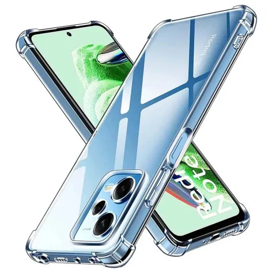 Husa pentru Xiaomi Redmi Note 12 Pro 5G - Techsuit Shockproof Clear Silicone - Clear Husa pentru Xiaomi Redmi Note 12 Pro 5G - Techsuit Shockproof Clear Silicone - Clear