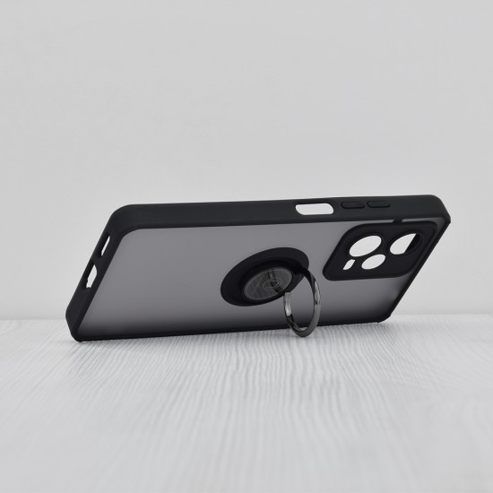 Husa pentru Xiaomi Redmi Note 12 Pro+ - Techsuit Glinth - Black Husa pentru Xiaomi Redmi Note 12 Pro+ - Techsuit Glinth - Black