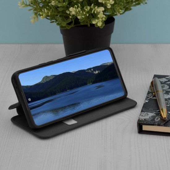 Husa pentru Xiaomi Redmi Note 12 Pro+ Techsuit Safe Wallet Plus, Black Husa pentru Xiaomi Redmi Note 12 Pro+ Techsuit Safe Wallet Plus, Black